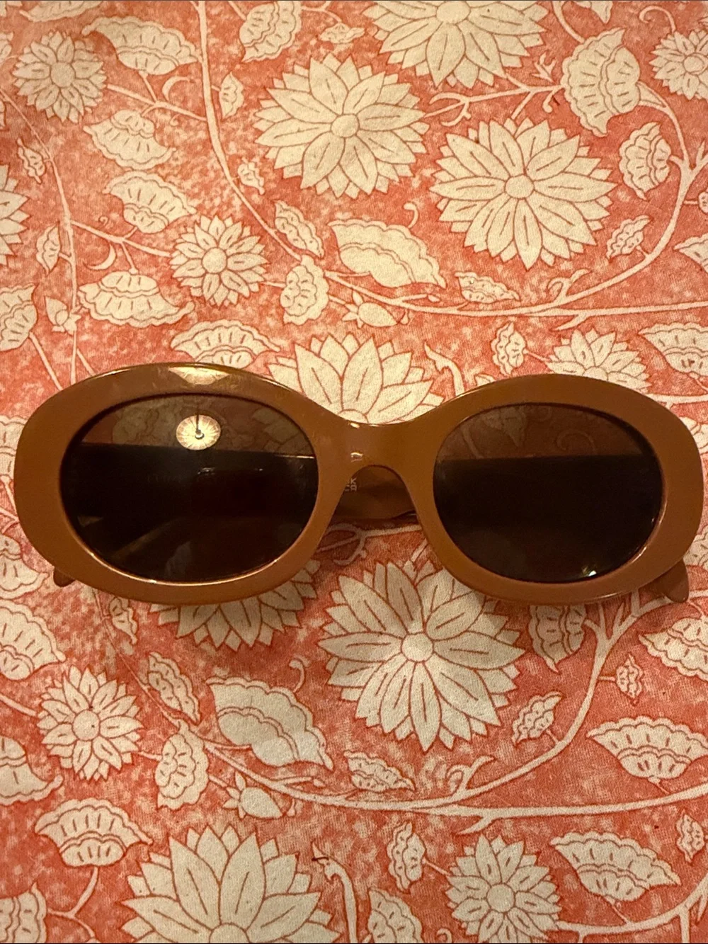 Celine Triomphe Sunglasses - Camel Acetate